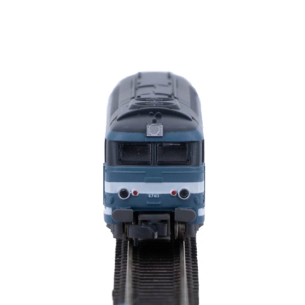 Azar L01-BL3D BB 67411 diesel locomotive, SNCF, blue livery, "noodl...