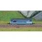AZAR_L01-BL4D-Azar L01-BL4D BB 67411 diesel locomotive, SNCF, blue livery, "noodle" logo, digital, Z scale