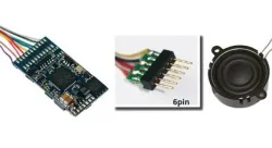REE Modeles XB 408 ESU Special X-2800 Sound Decoder (N scale) - Ree...
