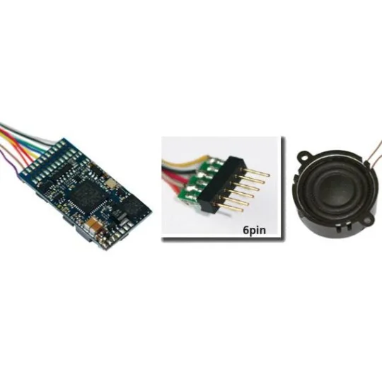 REE Modeles XB 408 ESU Special X-2800 Sound Decoder (N scale) - XB-408 XB-408-REE Modeles XB 408 ESU Special X-2800 Sound Decoder (N scale) - XB-408