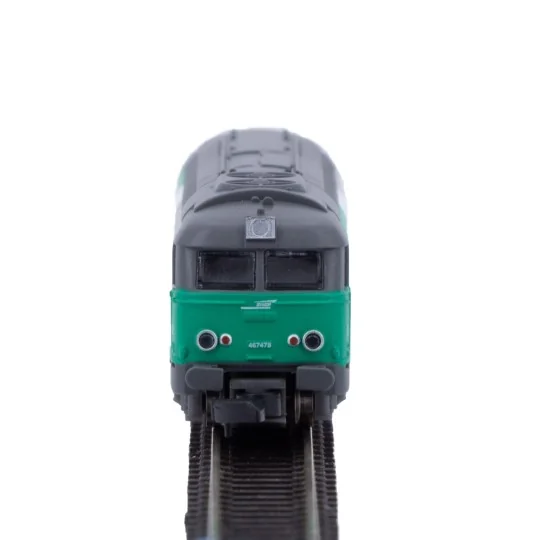 AZAR_L01-FR2D-Azar L01-FR2D Locomotive diesel BB 67478, SNCF, livrée FRET, logo casquette, digitale, échelle Z