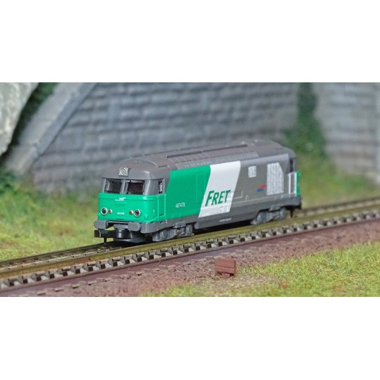 AZAR_L01-FR2D-Azar L01-FR2D BB 67478 diesel locomotive, SNCF, FRET livery, cap logo, digital, Z scale