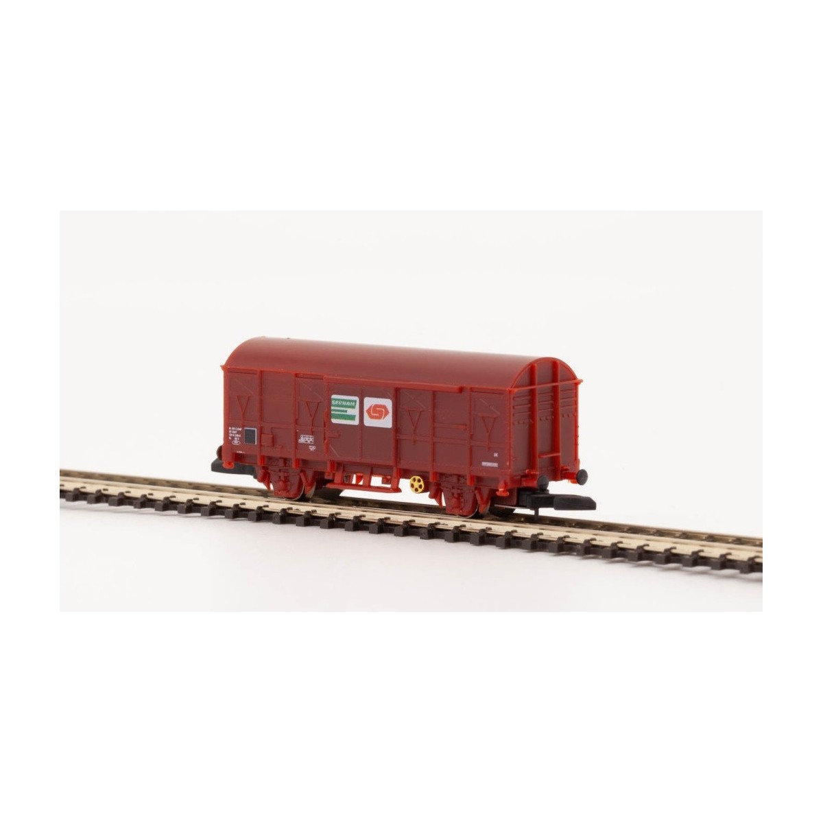 Azar W02-SN Covered Wagon G4, SNCF, Brown, SERNAM, Z scale - AZAR_W...