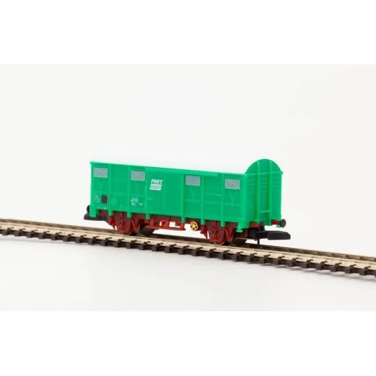 AZAR_W02-FR-Azar W02-FR Covered Wagon G4, SNCF, Green, Freight, Z scale