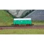 AZAR_W02-FR-Azar W02-FR Covered Wagon G4, SNCF, Green, Freight, Z scale