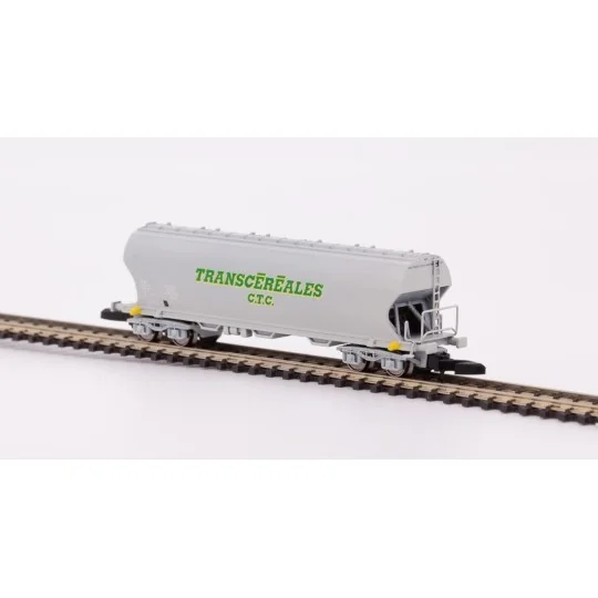 AZAR_W01-TC1-Azar W01-TC1 Wagon trémie à bogies, SNCF, Transcéréales CTC, échelle Z