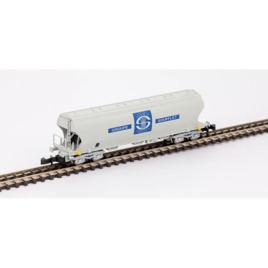 AZAR_W01-SF1-Azar W01-SF1 Bogie hopper wagon, SNCF, SOUFFLET ep.IV, Z scale