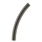 Fle_9125-Fleischmann 9125 Rail avec ballast courbe R2, 45°