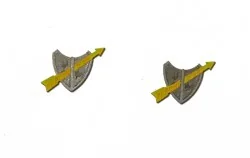 Ree Models XB550 Set of 2 Gold Arrow Plates