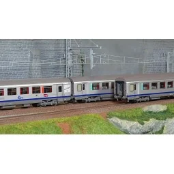 LS Models 41202 Set of 3 VTU A5B5/B10/B10 coaches, TER Rhone-Alpes ...
