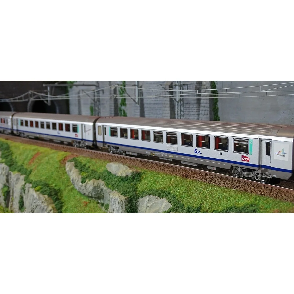 LS Models 41202 Set de 3 voitures VTU A5B5/B10/B10, TER Rhone-Alpes Ls models Lsm_41202 - 5