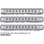 Lsm_41202-LS Models 41202 Set of 3 VTU A5B5/B10/B10 coaches, TER Rhone-Alpes