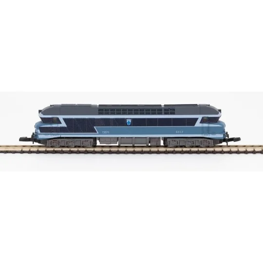 AZAR_L02-BL1D-Azar L02-BL1D CC 72071 diesel locomotive, SNCF, blue livery, digital, Z scale