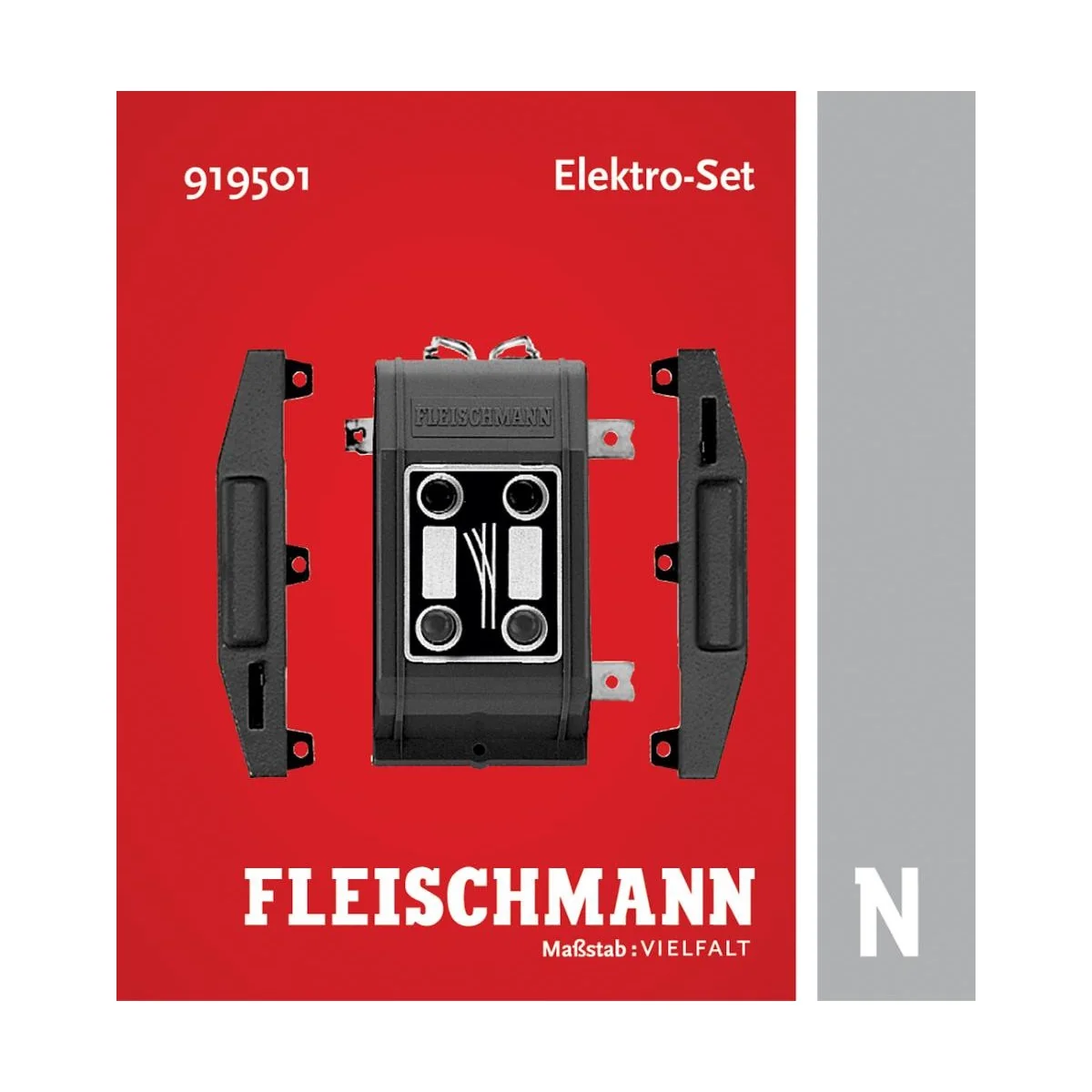 Fleischmann 919501 Set of 2 turnout motors and control box - Fle_91...
