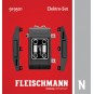 Fleischmann 919501 Set of 2 turnout motors and control box - Fleisc... Fle_919501-Fleischmann 919501 Set of 2 turnout motors and control box - Fle_919501