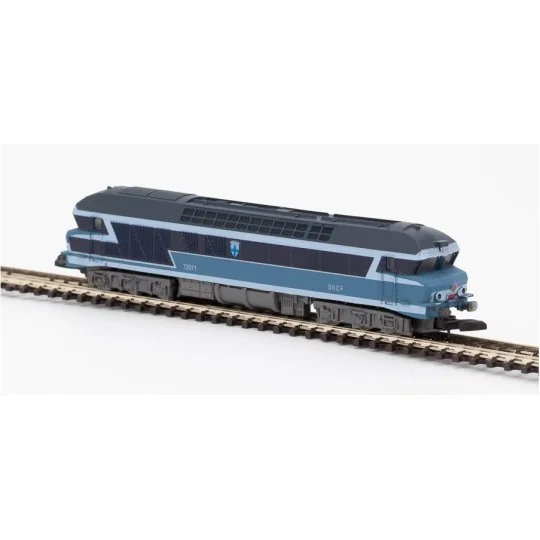 AZAR_L02-BL1A-Azar L02-BL1A CC 72071 diesel locomotive, SNCF, blue livery, Z scale