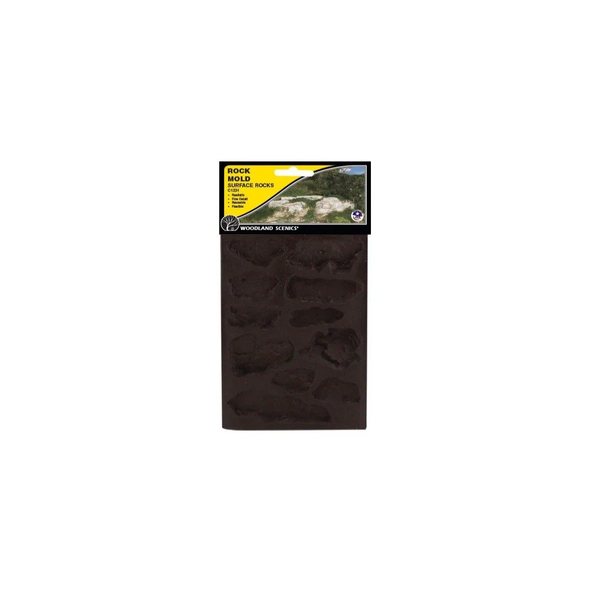 Woodland Scenics C1231 Moule pour roches de surfaces Woodland Scenics WC_1231 - 2