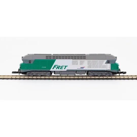 AZAR_L02-FR1D-Azar L02-FR1D CC 72035 diesel locomotive, SNCF, FRET livery, digital, Z scale