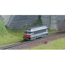 Azar L02-MS1D CC 72030 diesel locomotive, SNCF, Multiservices liver...