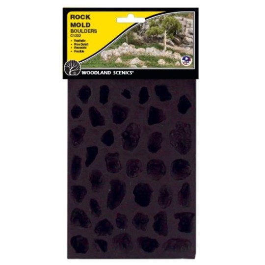 WC_1232-Woodland Scenics C1232 Moule pour petits rochers
