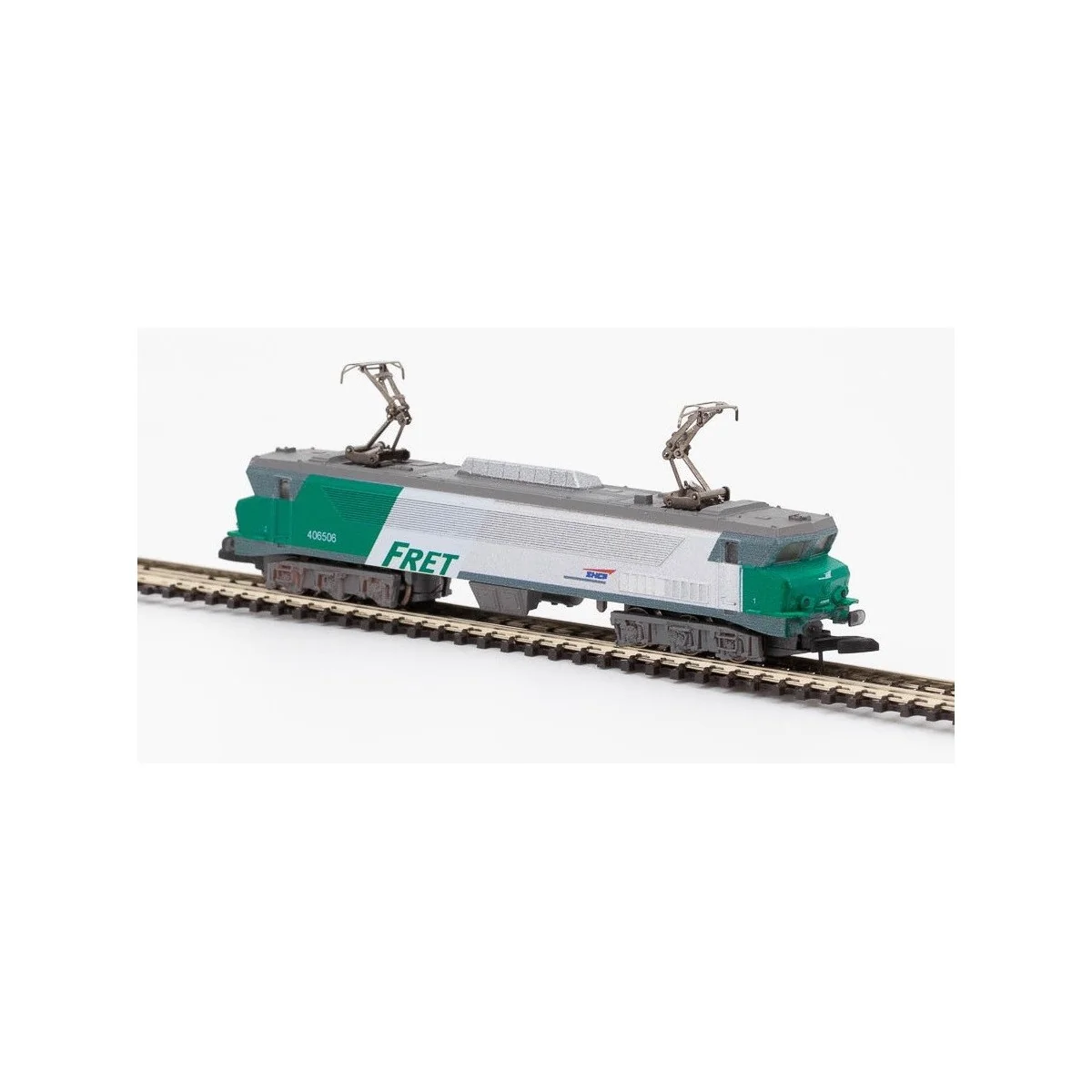 Azar L03-FR1A CC 6506 diesel locomotive, SNCF, FRET livery, Z scale...
