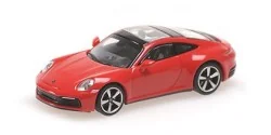 Minichamps 870068320 Porsche 911 Carrera 4S 2019, rouge Busch véhicule Busch_870068320 - 1