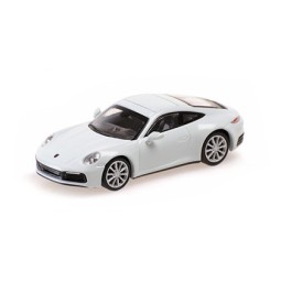 Minichamps 870068324 Porsche 911 Carrera 4S 2019, white - Busch_870...