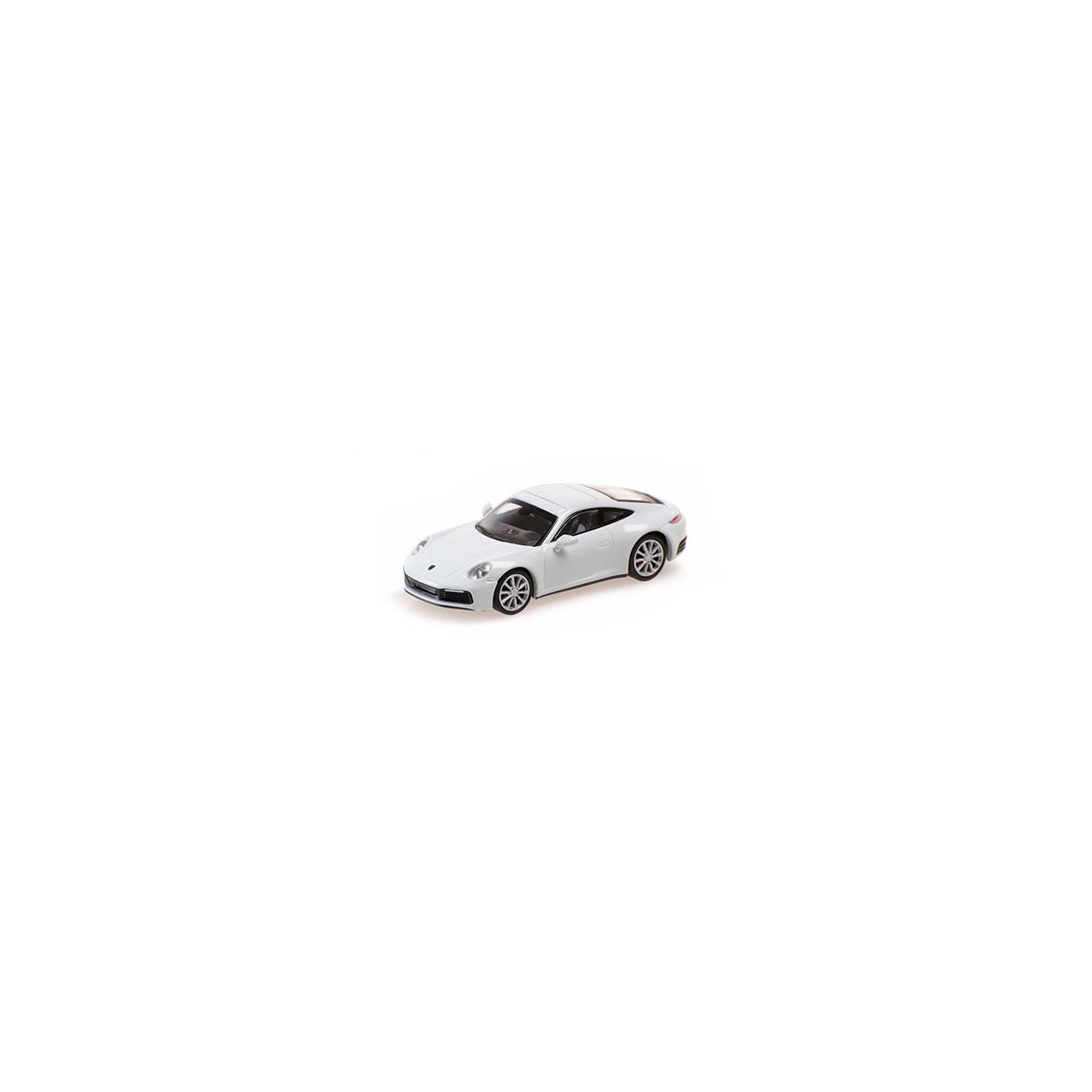Minichamps 870068324 Porsche 911 Carrera 4S 2019, blanche Busch véhicule Busch_870068324 - 1