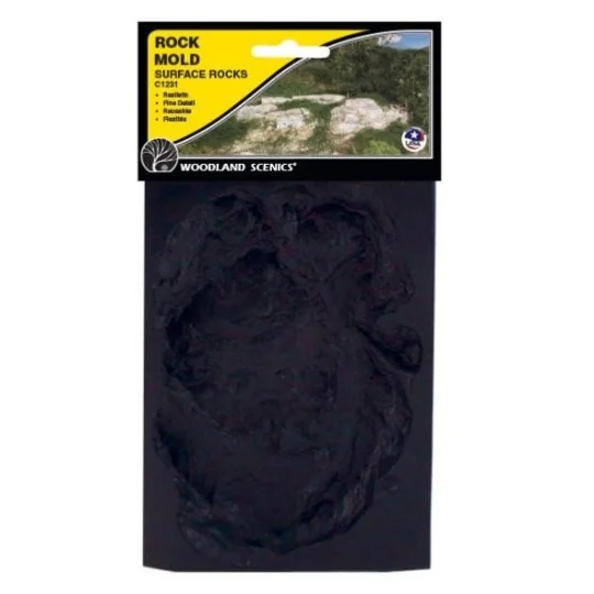 WC_1237-Woodland Scenics C1237 Moule pour roches, érodées par le vent