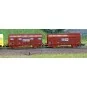 Azar AZP01 Freight Train Starter Set, SNCF Blue BB 67400 Locomotive... AZAR_AZP01-Azar AZP01 Freight Train Starter Set, SNCF Blue BB 67400 Locomotive, Z Scale