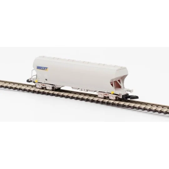 Grain hopper wagon, MILLET - Azar W01-MI1, Z - 1/220 AZAR_W01-MI1-Grain hopper wagon, MILLET - Azar W01-MI1, Z - 1/220