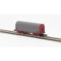 Azar W03-SL3 Set of 3 short covered wagons with SHIMMS-type bogies,... AZAR_W03-SL3-Azar W03-SL3 Set of 3 short covered wagons with SHIMMS-type bogies, SNCF, without logo, Z scale