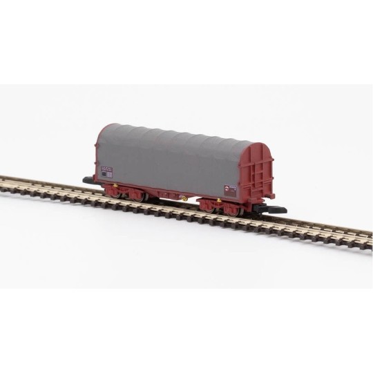 AZAR_W03-SL3-Azar W03-SL3 Set of 3 short covered wagons with SHIMMS-type bogies, SNCF, without logo, Z scale