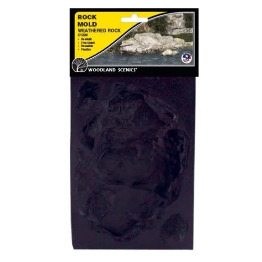 WC_1238-Woodland Scenics C1238 Moule pour roches, moisissures