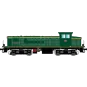 R37 HO41033DS 040 DE 132 diesel locomotive, SNCF, green livery with... R37_HO41033DS-R37 HO41033DS 040 DE 132 diesel locomotive, SNCF, green livery with orange stripes, La Plaine depot, digital sound system