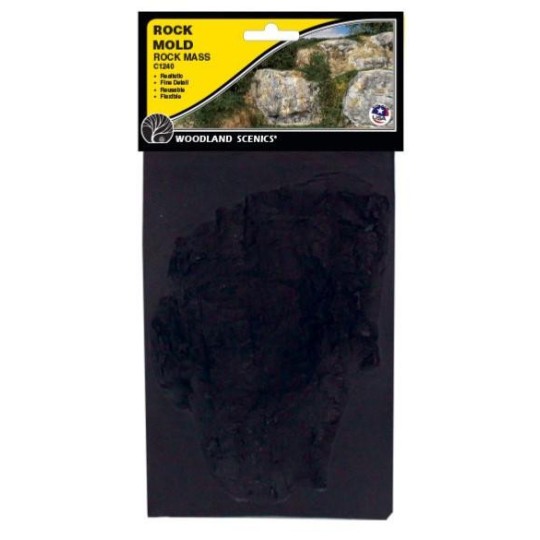 WC_1240-Woodland Scenics C1240 Moule pour roches, en masse