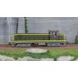 R37_HO41035DS-R37 HO41035DS Locomotive diesel BB 63134, SNCF, livrée verte et bandes jaunes, dépôt Achères, digital sonorisée