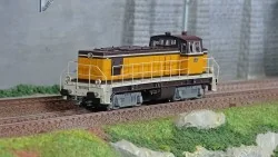 R37 HO41036DS Locomotive diesel BB 63136, SNCF, livrée orange, dépôt Nice, digital sonorisée Rail 37 - R37 R37_HO41036DS - 1