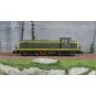R37_HO41037-R37 HO41037 SNCF BB 63138 diesel locomotive, green livery with yellow stripes, Les Aubrais depot