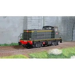 R37 HO41102DS 040 DE 577 diesel locomotive, SNCF, green livery with...
