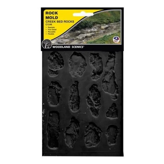 WC_1246-Woodland Scenics C1246 Mold for washed rocks