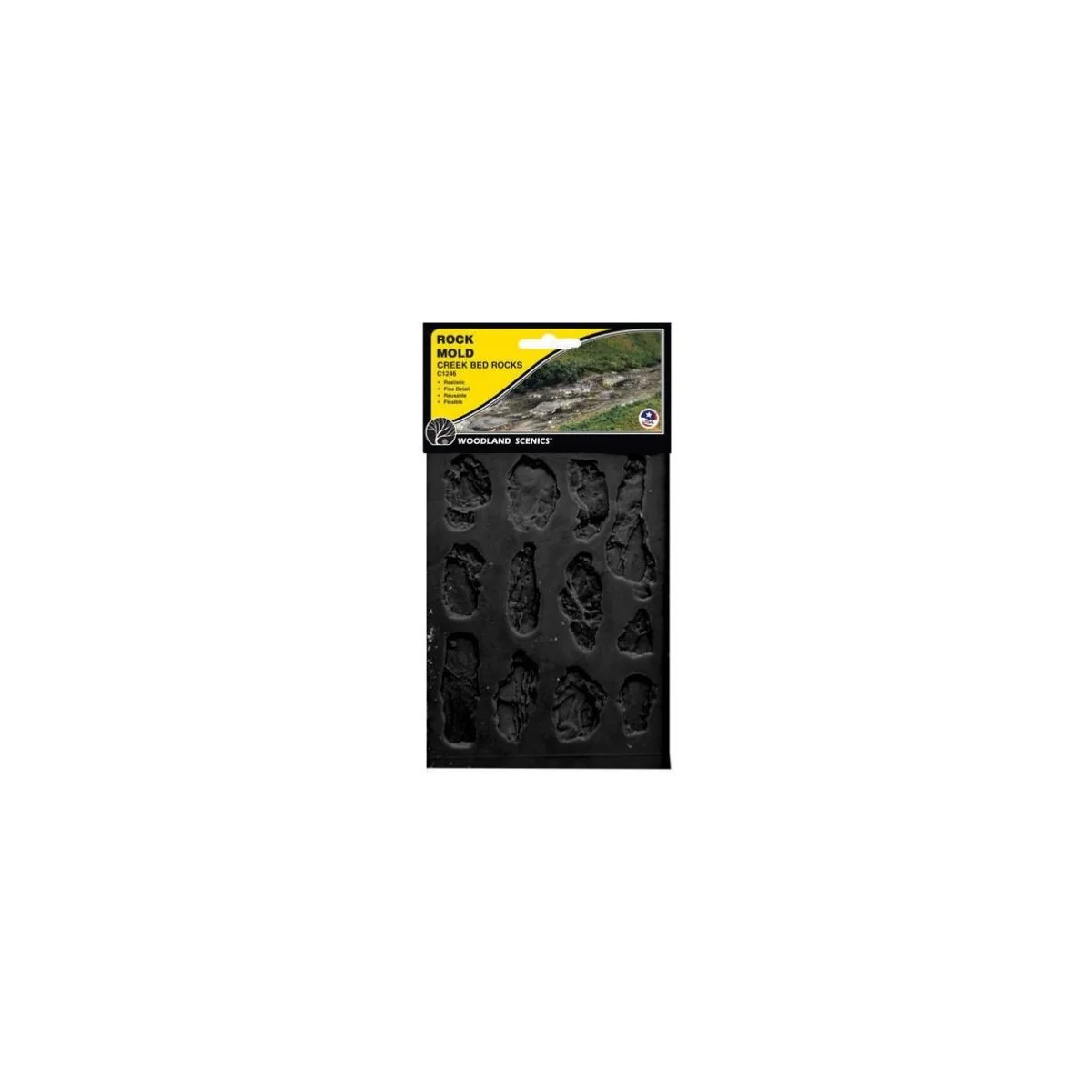 Woodland Scenics C1246 Mold for washed rocks - Woodland Scenics - W... Woodland Scenics C1246 Mold for washed rocks - Woodland Scenics - W...