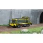 R37_HO41105DS-R37 HO41105DS 040 DE 785 diesel locomotive, SNCF, green livery with yellow stripes, Montargis depot, digital sound system