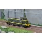 R37_HO41105DS-R37 HO41105DS 040 DE 785 diesel locomotive, SNCF, green livery with yellow stripes, Montargis depot, digital sound system