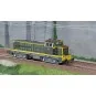 R37_HO41106-R37 HO41106 SNCF BB 63510 diesel locomotive, green livery with yellow stripes, Rennes depot
