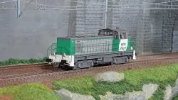 R37 HO41107 Locomotive diesel BB 63789, SNCF, livrée FRET, dépôt Lyon-Vaise Rail 37 - R37 R37_HO41107 - 1