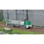 R37_HO41107-R37 HO41107 SNCF BB 63789 diesel locomotive, freight livery, Lyon-Vaise depot