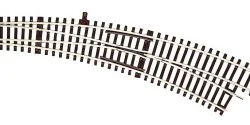 Rocoline 42471 Right-hand curved turnout BWR R5/R6 - Roco - Roco_42471