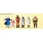 Preiser 14037 figures, passers-by in winter clothes - Preiser_14037 Preiser_14037-Preiser 14037 figures, passers-by in winter clothes - Preiser_14037