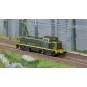 R37_HO41111DS-R37 HO41111DS BB63901 1.5kV diesel locomotive, SNCF, green livery with yellow stripes, La Plaine depot, digital sound